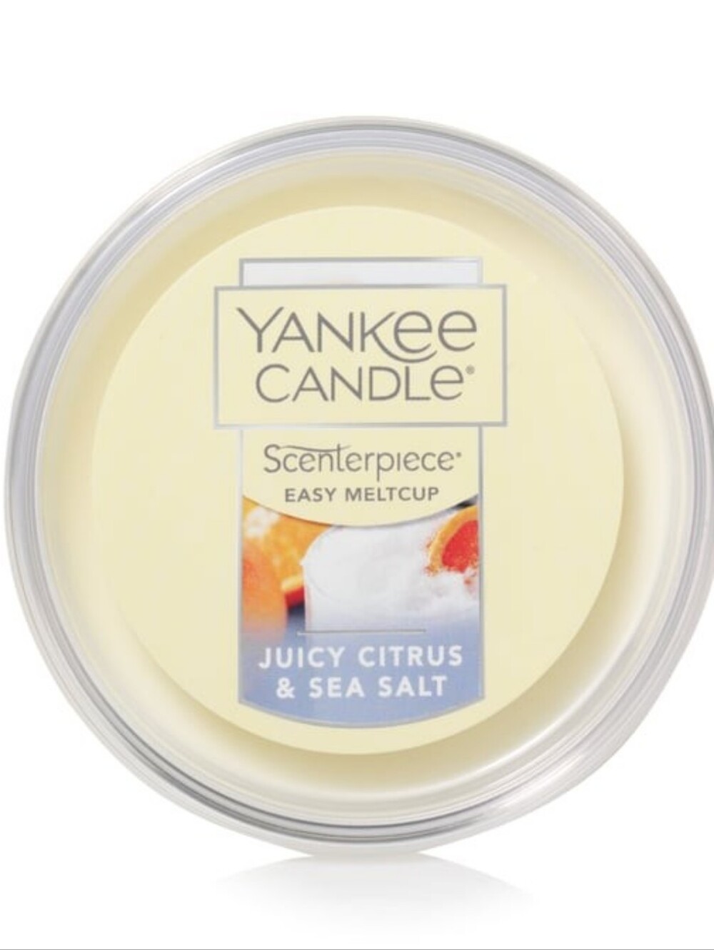 Yankee Candle Scenterpiece Easy MeltCup Juicy Citrus and Sea Salt (2.2 oz)